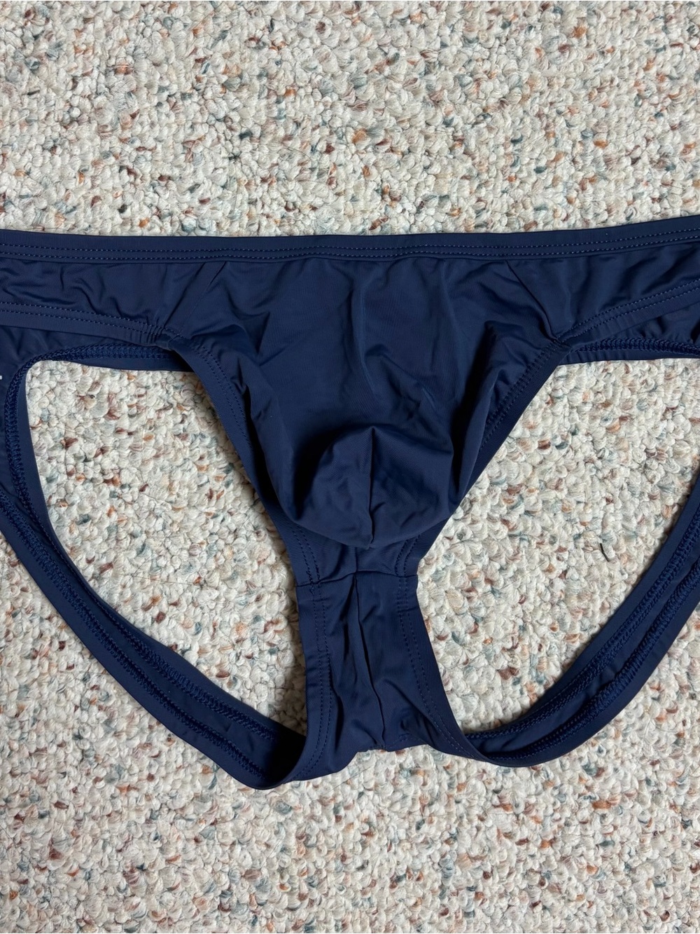Andrew Christian Navy Blue jockstrap size l